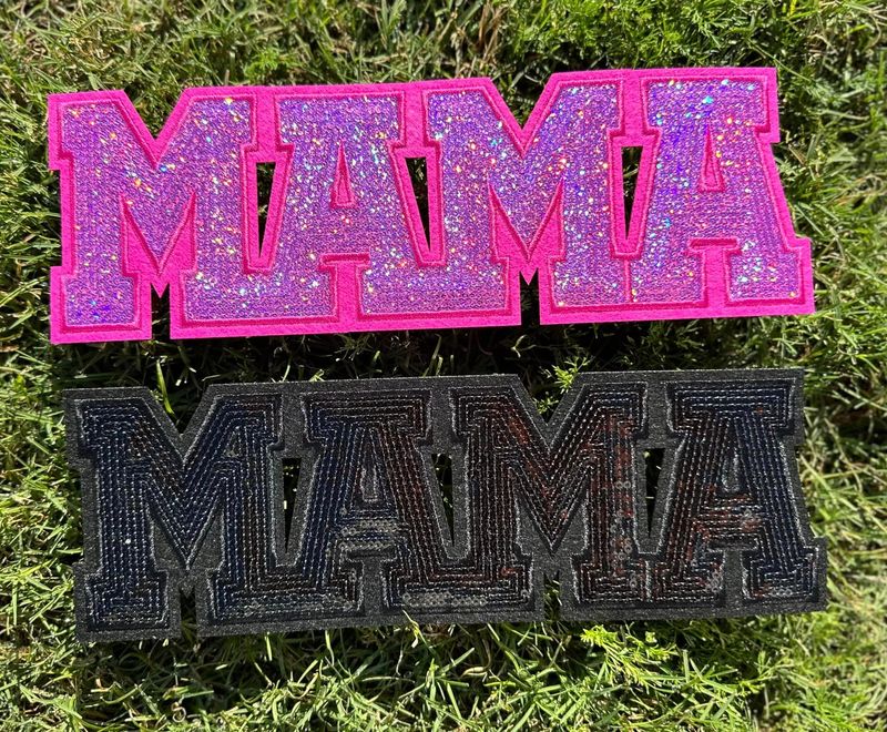 Sequin Mama Patch
