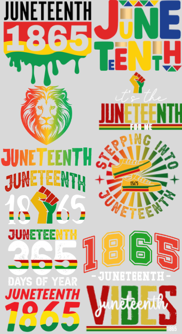 Juneteenth DTF Bundle