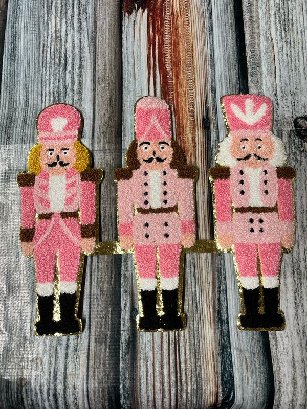 Chenille  Nutcracker  Patch