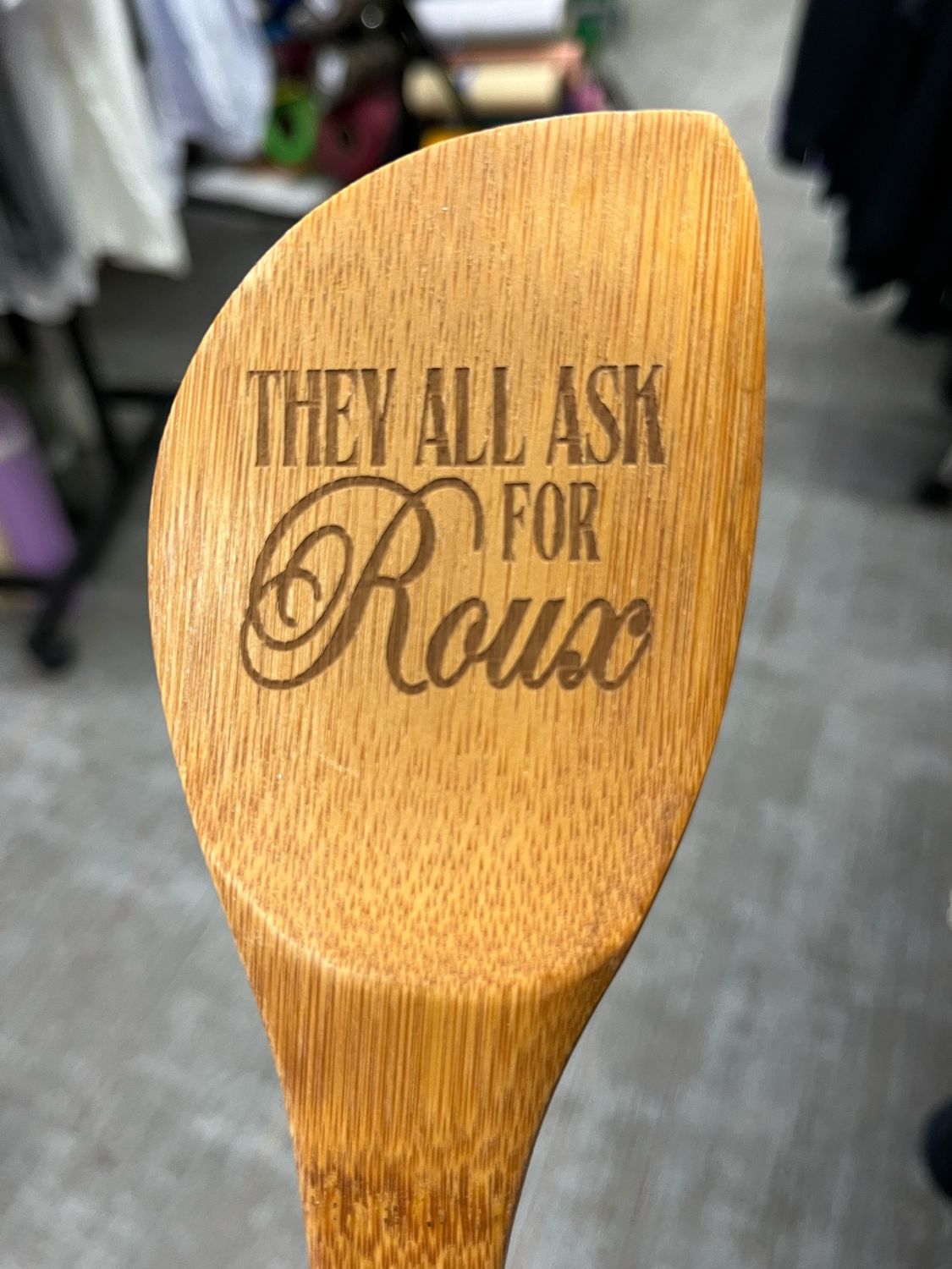 They all ask for Roux - Curved Spatula 10&quot;