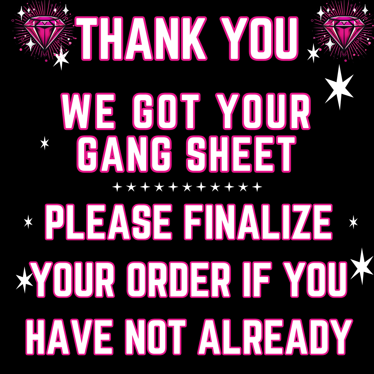 Custom DTF Gang Sheet - Sunrise