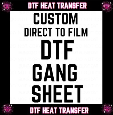 Custom DTF Gang Sheet
