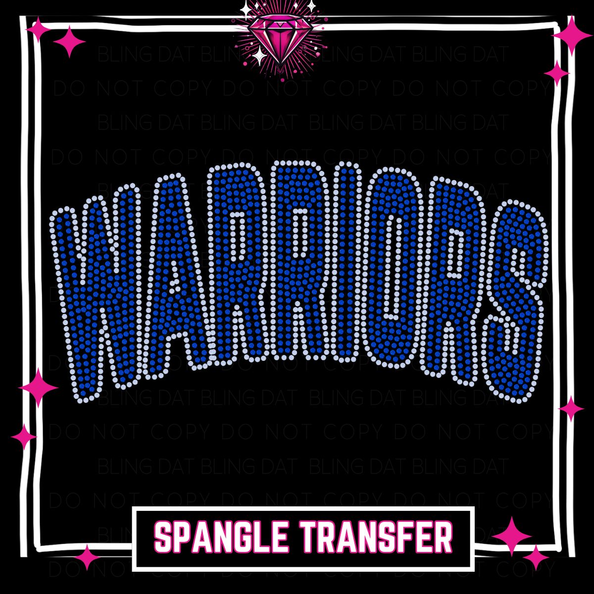 Spangle Warriors GameDay Bling