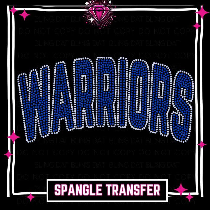 Spangle Warriors GameDay Bling