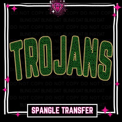 Spangle Trojans GameDay Bling