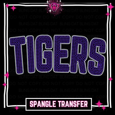 Spangle Tigers GameDay Bling