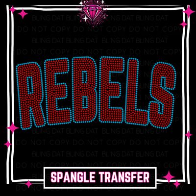 Spangle Rebels GameDay Bling