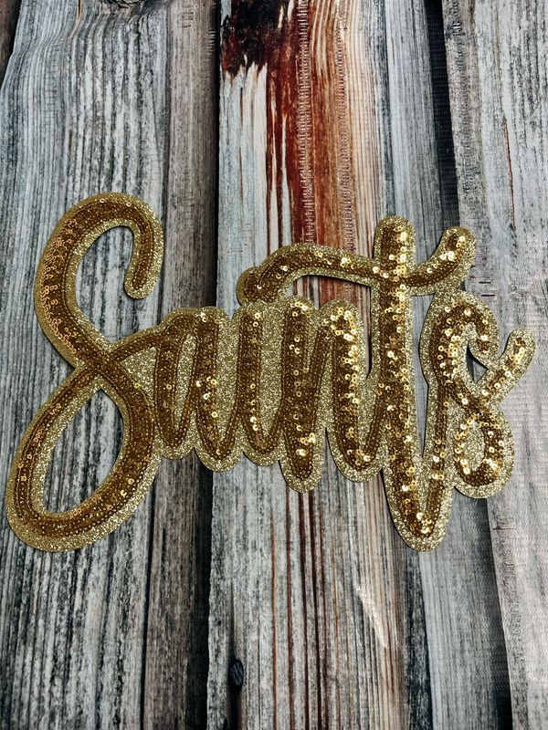 Sequin Saints Patch
