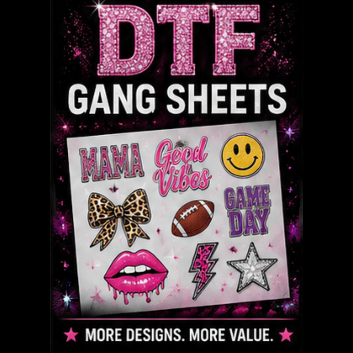Custom DTF Gang Sheet