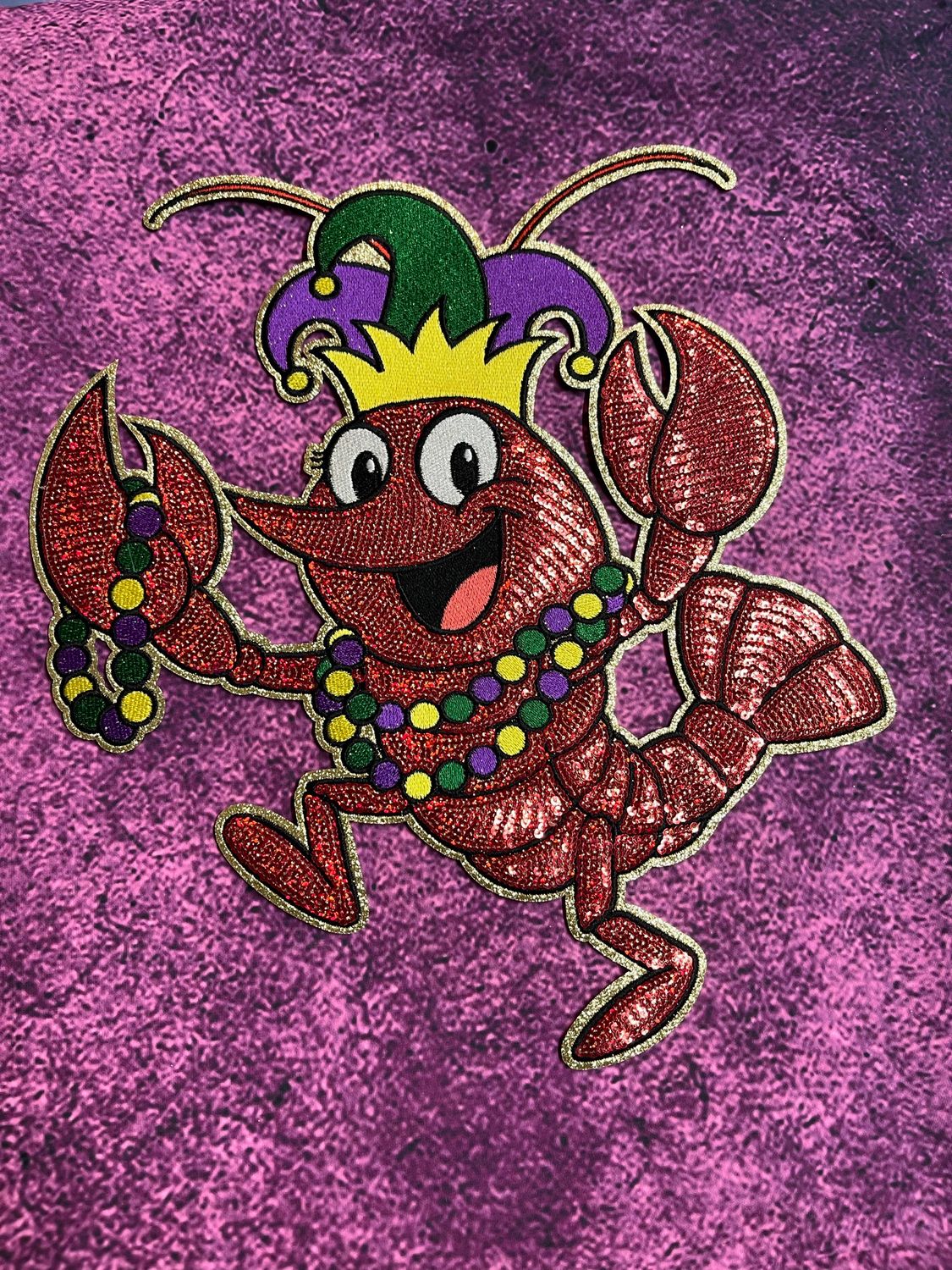 The Carnival Crawfish Oversized Patch