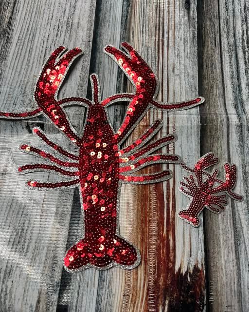 Sequin  Crawfish Patch