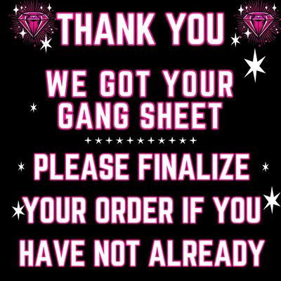 Custom DTF Gang Sheet - 16ft