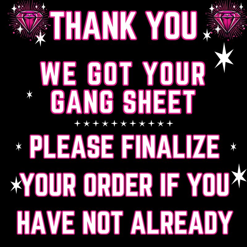 Custom DTF Gang Sheet - 16ft