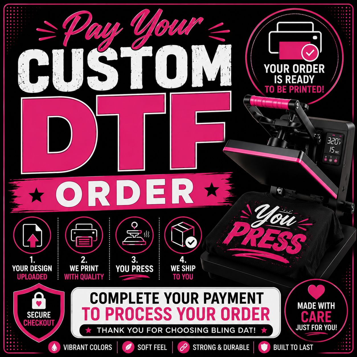 Custom DTF Transfers - 70 Discovery Food Service Logos - Operations