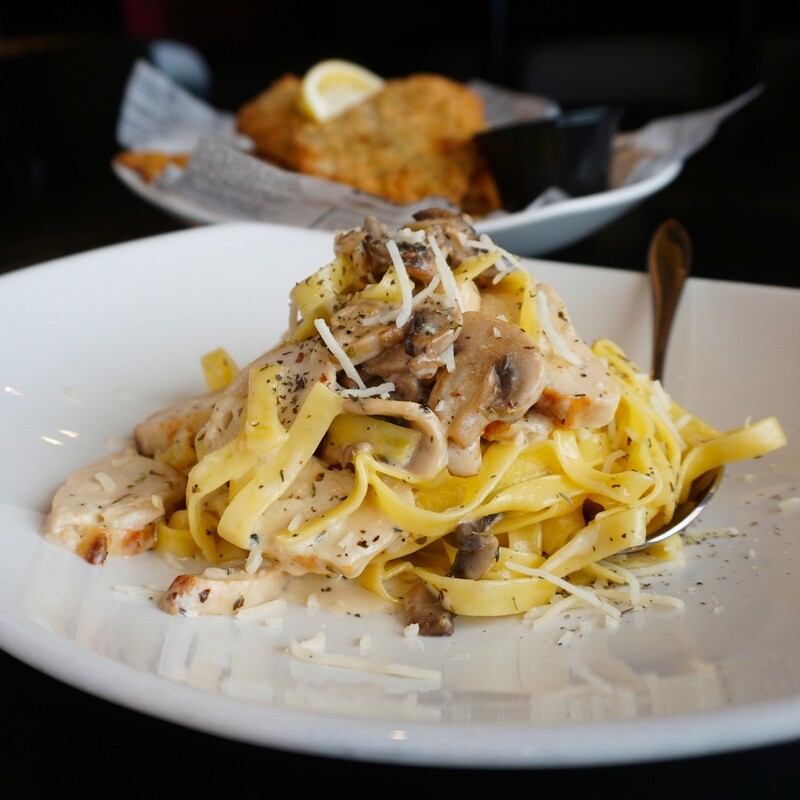 Mushroom Alfredo