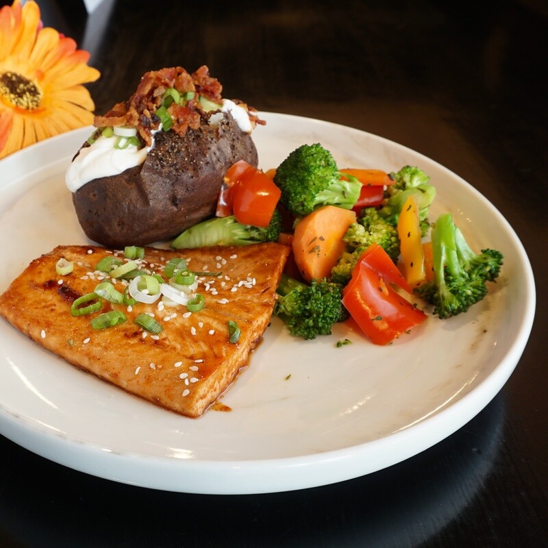 Glazed Salmon