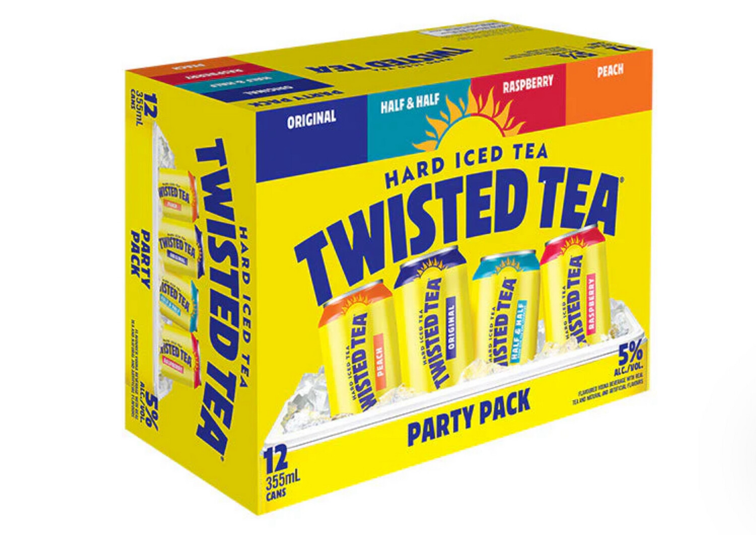 TWISTED TEA PARTY PACK 12 X 355ML