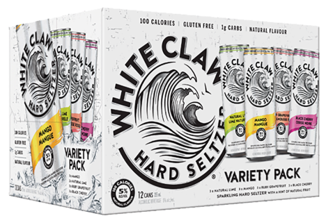 WHITE CLAW VARIETY NO.1 12 X 355ML