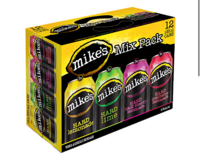 MIKE’S HARD MIX PACK 12 X 355ML