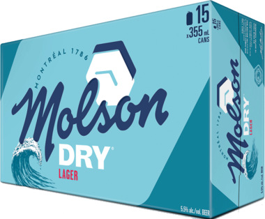 15C MOLSON DRY