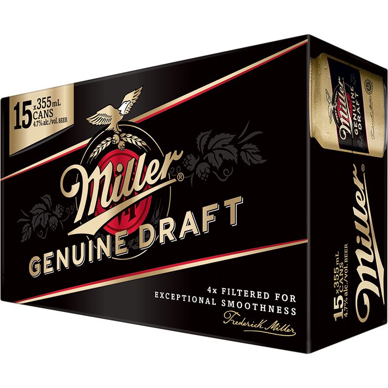 15C MILLER GENUINE DRAFT