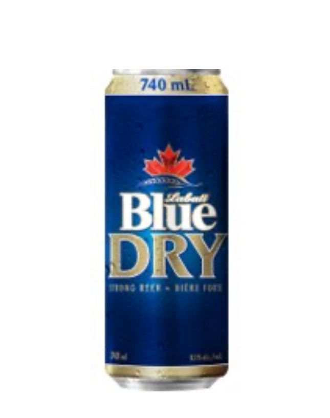 LABATT BLUE DRY 8.1% (King Can)