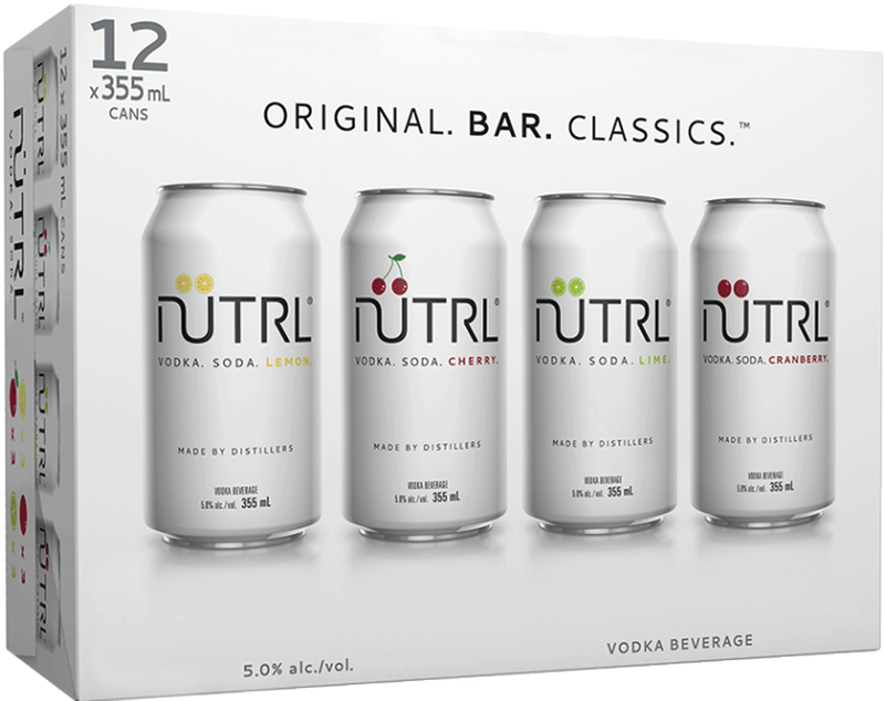 NUTRL VODKA SODA MIXED PACK 12x355ML