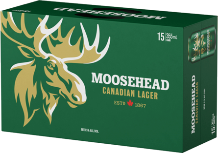15C MOOSEHEAD LAGER