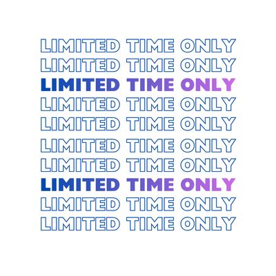 Limited Time Offer