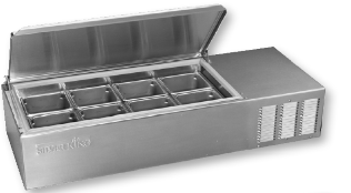 Prep Station, 8 pans