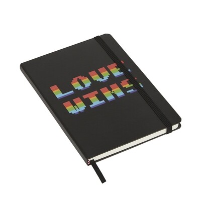 Love Conquers - Hardbound Lined Journal A5 Notebook