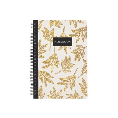 Leaves - A5 Spiral Lined Notebook