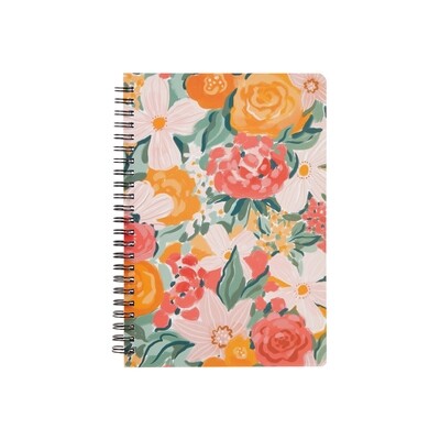 Florescence - A5 Spiral Lined Notebook