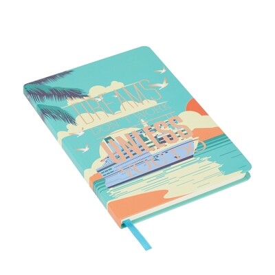 Travel Destinations - Hardbound Lined Journal A5 Notebook