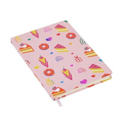 Birthday Party - Hardbound Lined Journal A5 Notebook