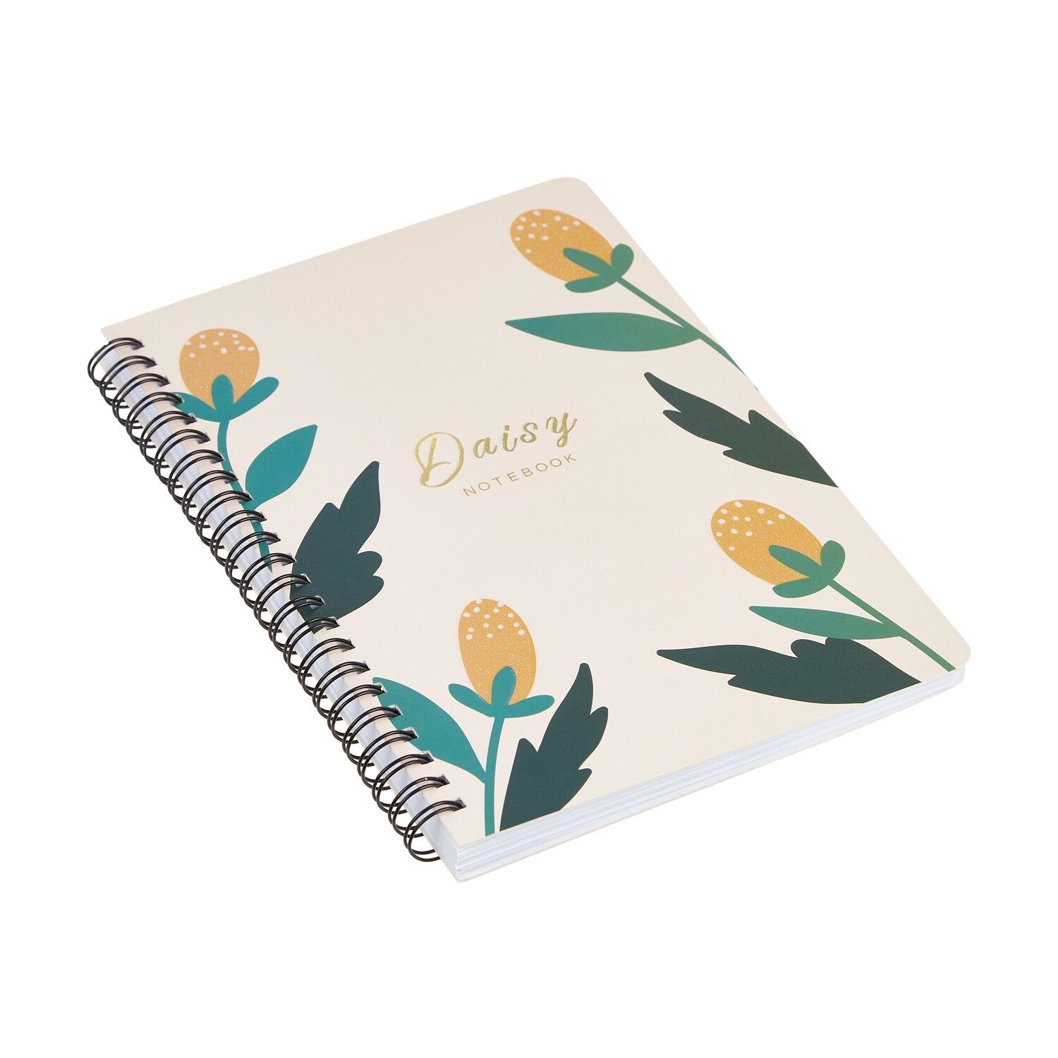 Daisy - A5 Spiral Lined Notebook