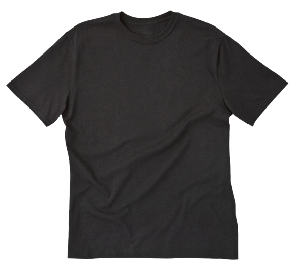 black t shirt