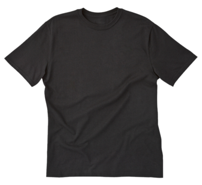 black t shirt