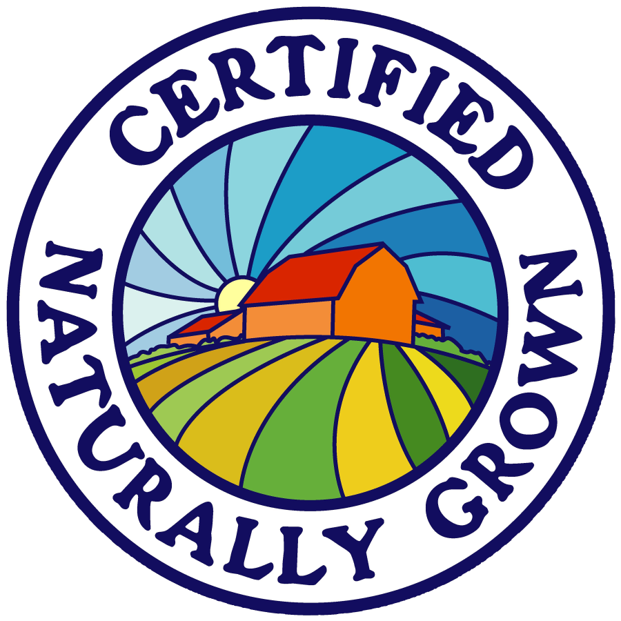 Proud to grow without chemicals and synthetic fertilizers.