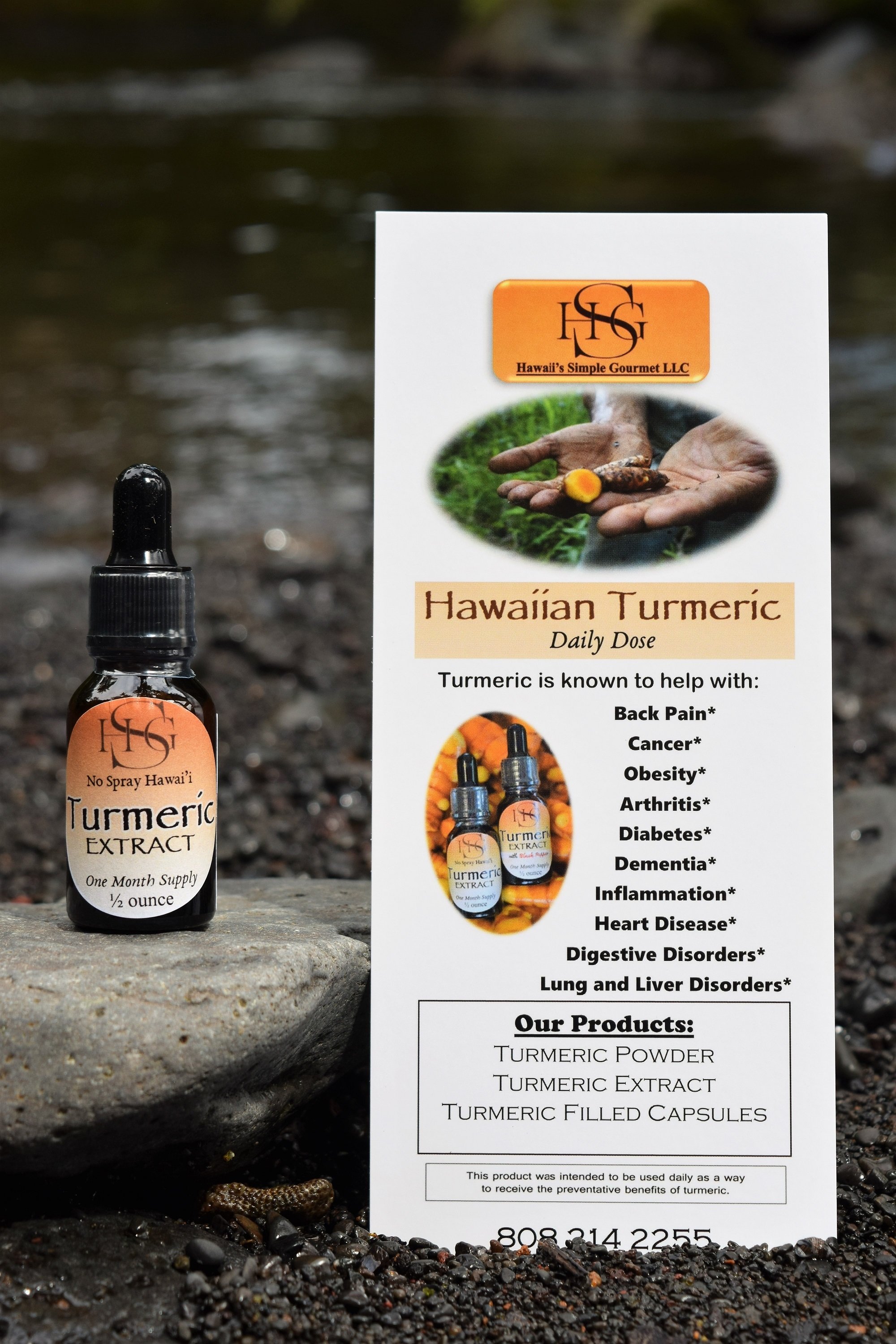 Turmeric Extract (Optional Black Pepper)