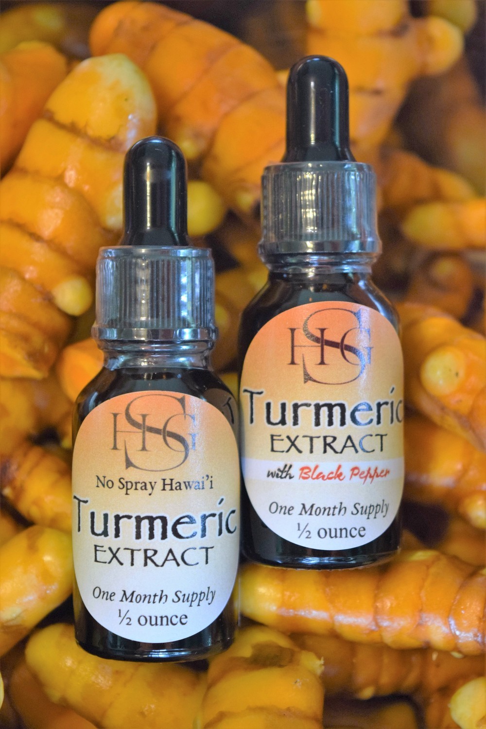 Turmeric Extract (Optional Black Pepper)
