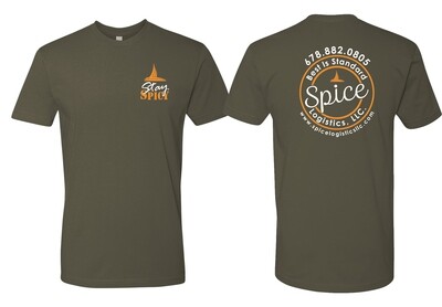 Spice Logistics Logo T-Shirt Army Green