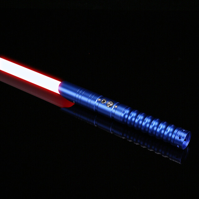 RGB- Blue Lightsaber Metal Hilt 12 Colors