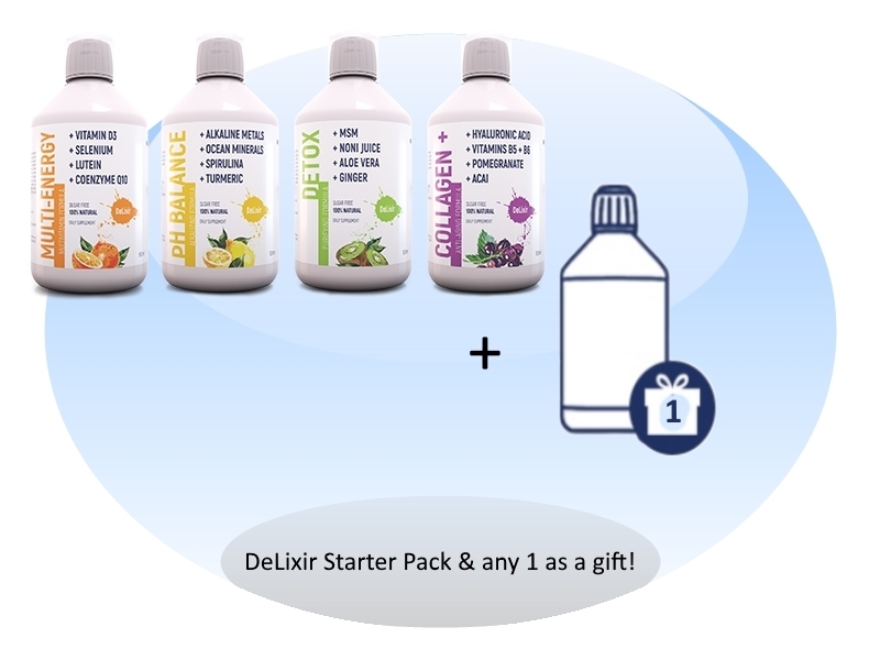 Delixir Starter Pack 4 + 1 Free