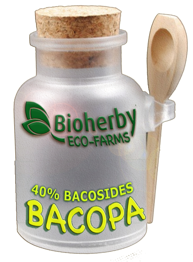 BIOHERBY BACOPA⊕  ∞ 40% BACOSIDE ∞ 60 x 500MG