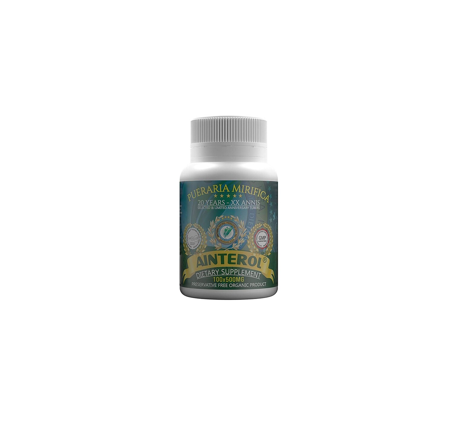 Ainterol Breast Enhancement Pills Pueraria Mirifica 100 capsules Ainterol Breast Enhancement Pills Pueraria Mirifica 100 capsules