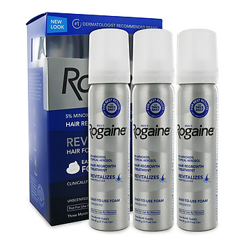 Rogaine Foam for Men 3-month supply Rogaine Foam for Men 3-month supply