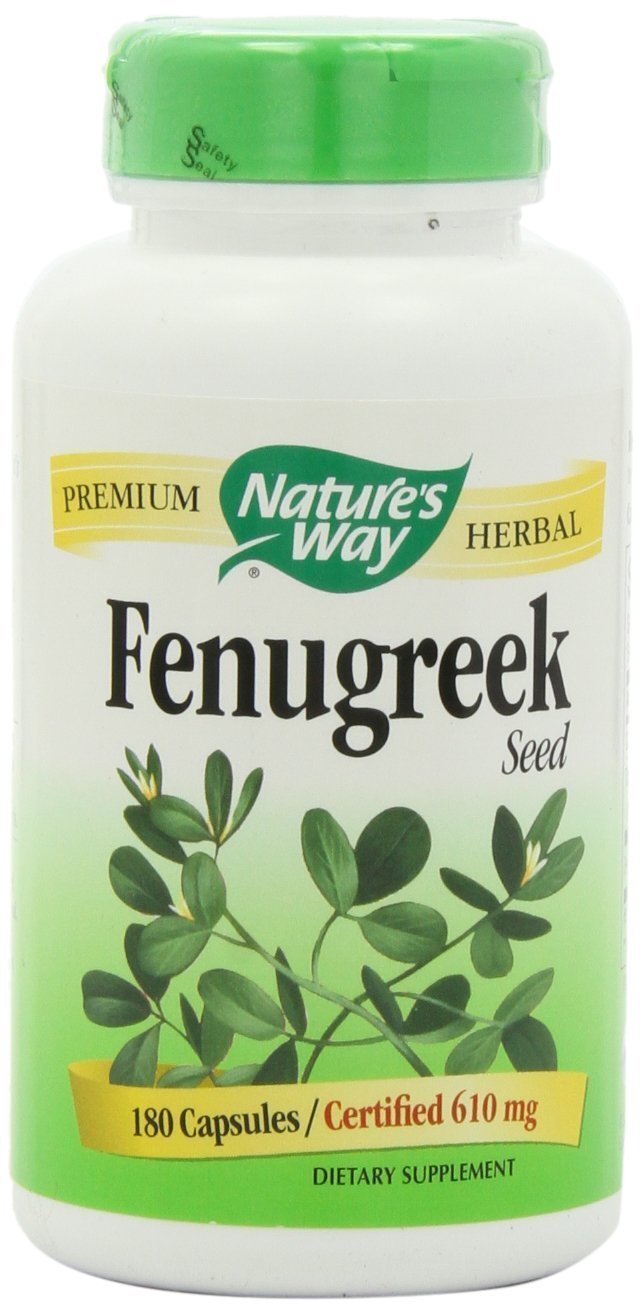Natures Way Fenugreek Lactation Supplement 180 capsules X 610mg Natures Way Fenugreek Lactation Supplement 180 capsules X 610mg