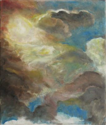 THE SKY OF ICARUS - Print on canvas