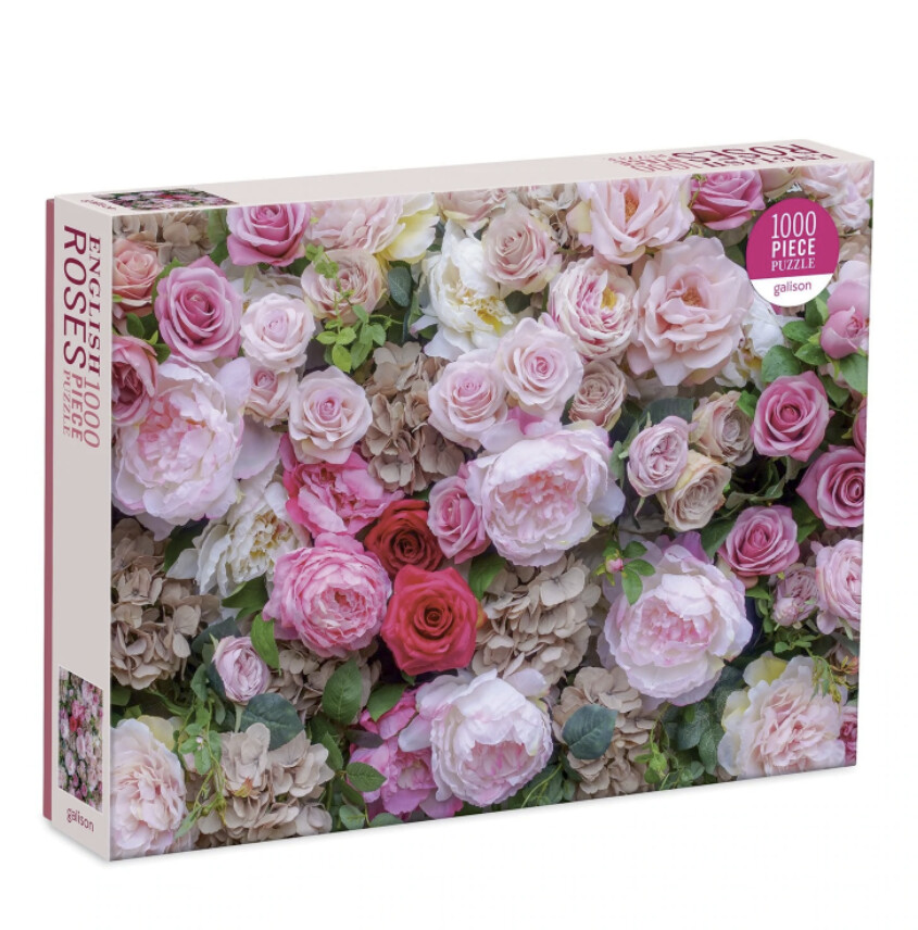 English Roses 1000 Piece Jigsaw Puzzle